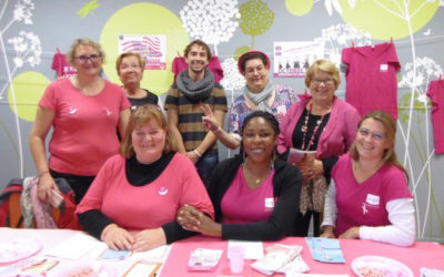 Sensibilisation au dépistage du cancer du sein pour la journée Octobre Rose