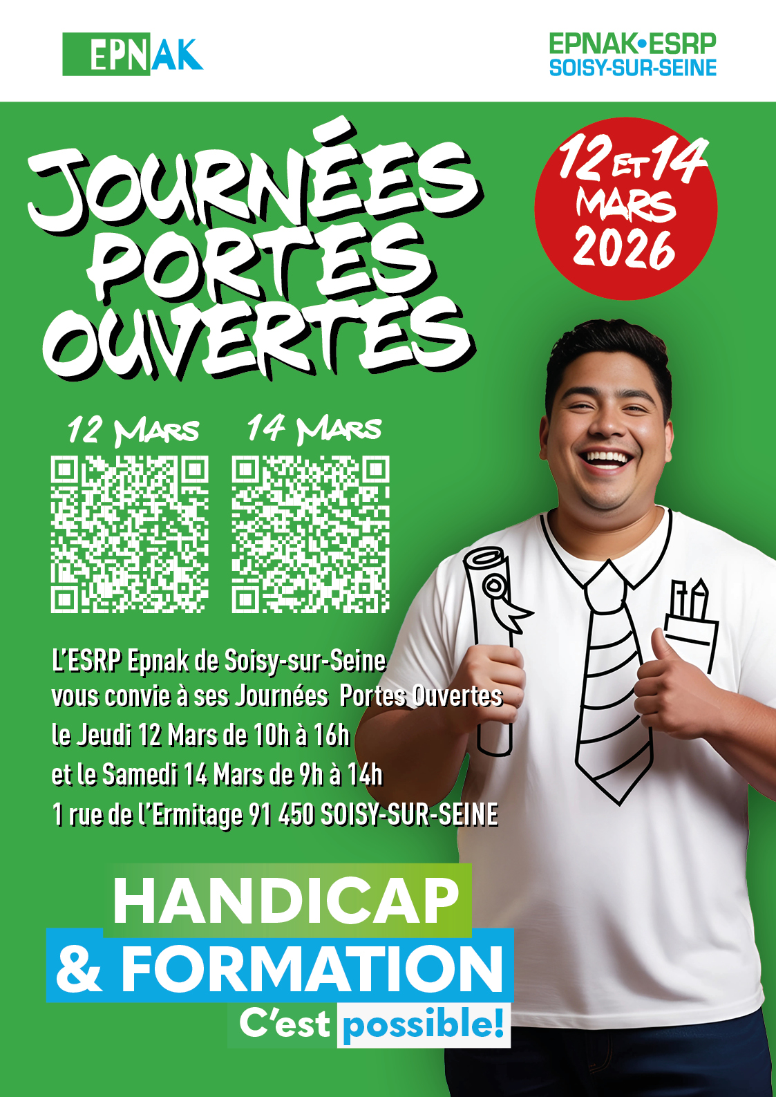 Journ es Portes Ouvertes De L ESRP De Soisy sur Seine Formation EPNAK